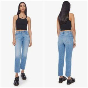 MOTHER The Looker Ankle Crop Cry of The Peacock 26